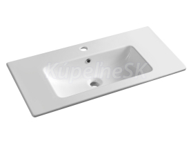 Sapho PRACTICO keramické umývadlo na nábytok 80x40cm, biela