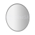 Sapho VISO guľaté zrkadlo s LED osvetlením, priemer 50cm
