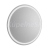 Sapho NYX guľaté zrkadlo s LED osvetlením, priemer 50cm
