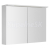 Aqualine KAWA STRIP Galérka s LED osvetlením 90x70x22cm, biela