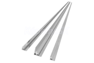 Aqualine DENIPAN set profilov pre rohovú inštaláciu, 2100mm, chróm