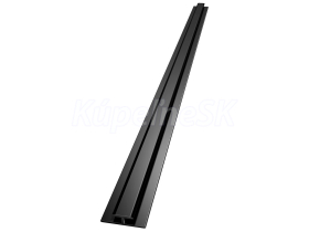 Aqualine DENIPAN spojovací profil H, 2100mm, čierna mat