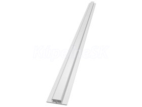 Aqualine DENIPAN spojovací profil H, 2100mm, biela mat