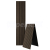 SAMONA DELUXE akustický MDF panel 2400x520x18mm, orech/čierna
