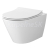 Cersanit City Pro Oval Vortex WC závesné 52,5x36 cm + WC sedátko Slim SoftClose Biela