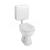 Geberit Bambini WC misa detská, výška 33cm hlboké splachovanie, vodorovný odtok