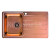 Alveus LINE 20 Monarch CU Copper Vstavaný nerez drez 860x500 mm s odkvapávajúcou plochou