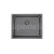 Alveus KOMBINO 50 MONARCH ANTHRACITE F/S vstavaný nerez drez 540x440x140 mm+výpusť