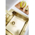 Alveus PURE 30 MONARCH GOLD F vstavaný nerez drez 515x525x195 mm