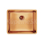 Alveus KOMBINO 50 U MONARCH COPPER vstavaný nerez drez 540x440x140mm,spodná montáž+výpusť