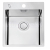 Alveus PURE 10 UP KMB Vstavaný drez F/S vstavaný nerez drez 405x525x195 mm+sifón