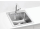 Alveus PURE 10 UP KMB Vstavaný drez F/S vstavaný nerez drez 405x525x195 mm+sifón