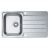 Alveus LINE 20 Maxim FS vstavaný nerez drez 860x500x190 mm, odkvap. plocha, Satin+sifón