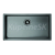 Alveus Quadrix 60 monarch Anthracite F/S/U Vstavaný nerez drez 790x450x200 mm + výpusť