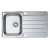 Alveus LINE 20 MAXIM I F vstavaný nerez drez 860x500x190 mm,odkvap.plocha,Satin+sifón
