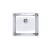 Alveus KOMBINO 40 SAT KMB F/S vstavaný nerez drez 490x440x195 mm Brúsená Nerez
