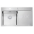 Alveus PURE 40 UP KMB Plne a plošne vstavaný nerez drez 790x525x205 mm,vanička vľavo+sifón