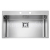 Alveus STYLUX 40 Vstavaný nerez drez 790x510x200 mm Satin+sifón