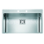 Alveus STYLUX 40 Vstavaný nerez drez 790x510x200 mm Satin+sifón