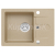 Alveus CORTINA 10 G-55 vstavaný granit drez 580x420x140 mm,odkvap. plocha,Béžový a sifón