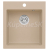 Alveus CORTINA 20 G-55 vstavaný granit drez 450x500x160 mm Béžový+sifón