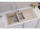 Alveus CADIT 80 Terra-22 vstavaný granit drez 1000x500x200 mm,2 vaničky,+sifón Pop-up