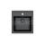 Alveus ATROX 20 G-91 vstavaný granit drez 470x500x195 mm,Čierny+sifón