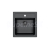 Alveus ATROX 20 G-91 vstavaný granit drez 470x500x195 mm,Čierny+sifón