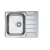 Alveus LINE 110 MAX vstavaný nerez drez 615x500x190 mm,odkvap. plocha,Satinasifón 1144603
