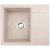 Alveus GEM 20 G-55 vstavaný granit drez 590x500x180 mm,odkvap. plocha,Béžový+sifón