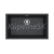 Alveus OMNI 40 G-90 vstavaný granit drez 750x450x198 mm Deep Black+sifón