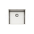 Alveus NOX 40 F/S/U BRS vstavaný nerez drez 490x440x200 mm Kartáčovaný Nerez