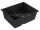 Alveus OMNI 50 G-91 vstavaný granit drez 550x450x198 mm, 2 vaničky, Čierny+sifón