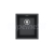 Alveus OMNI 10 G-90 vstavaný granit drez 400x450x198 mm Deep Black+sifón