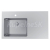 Alveus LUXAL 30 Flat vstavaný nerez drez 1000x600x195mm,okraj. profil plochý,Ľavý+sifón QC