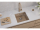 Alveus OMNI 20 G-55 vstavaný granit drez 450x450x198 mm Béžový+sifón
