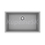Alveus OMNI 40 G-81 vstavaný granit drez 750x450x198 mm Beton+sifón