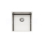 Alveus NOX 30 F/S/U BRS vstavaný nerez drez 440x440x200 mm Kartáčovaný Nerez