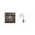 Alveus SET ALVEUS granit drez FORMIC 20+batéria ELZA Chocolate