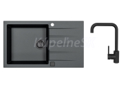 Alveus SET ALVEUS granit drez CADIT 40 a batéria OZ Black Čierna