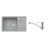 Alveus SET ALVEUS granit drez INTERMEZZO 130 Beton+batéria RUTA Chróm