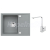 Alveus SET ALVEUS granit drez INTERMEZZO 30 Beton+batéria RENO Chróm
