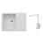 Alveus SET ALVEUS granit drez INTERMEZZO 30 Biela+batéria RENO Chróm