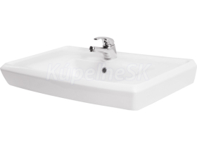 Cersanit K11-0004 ROMA 80 B umývadlo nábytkové  80x47,5cm s prepadom, otvor pre bat, Biela