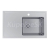 Alveus LUXAL 30 Raised vstav nerez drez 1000x600x195mm,okraj profil zvýšený,Pravý+sifón QC