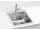 Alveus PURE 10 QC KMB Vstavaný drez vstavaný nerez drez 405x525x195 mm+sifón Quick Close