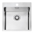Alveus PURE 20 QC KMB Plne a plošne vstavaný nerez drez 465x525x195 mmasifón Quick Close