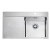 Alveus PURE 40 QC KMB Plne a plošne vstav nerez drez 790x525x205mm,vanička vpravoasifón QC