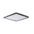KANLUX AZPO stropné LED svietidlo, 300x300mm, 17,5 W, IP54, čierna mat