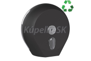 MARPLAST ECOLORED Zásobník na toaletný papier max. priemer 23cm, ABS, Soft Touch, čierna m